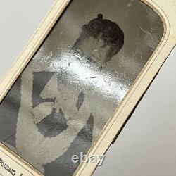 Antique Tintype Photograph Woman Black African American Maid Zanesville OH