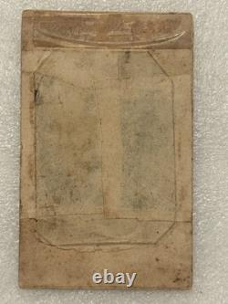 Antique Tintype Tinted Photo Of An African American Black Woman Lady Identified