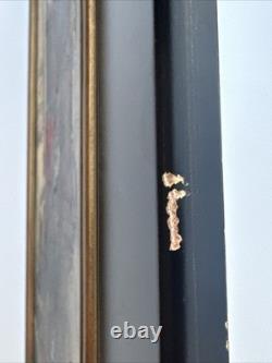 Antique Wpa Painting Black Americana African American Portrait Edgar Kiechle Oil