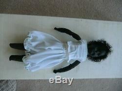 Antique bisque black Germany doll 11 inch with accesories