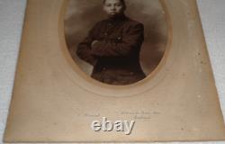 Army African American Black World War I Era Bordeaux France Studio Photo Army African American Black World War I Era Bordeaux France Studio Photo