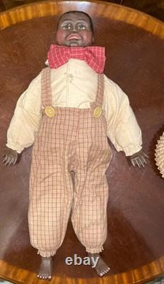 Arnett's Country Store African American Primitive Folk Doll Logan Low # 30/500