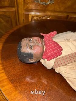 Arnett's Country Store African American Primitive Folk Doll Logan Low # 30/500