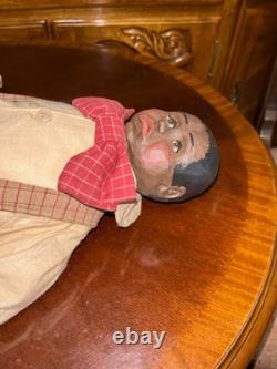 Arnett's Country Store African American Primitive Folk Doll Logan Low # 30/500