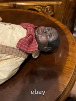 Arnett's Country Store African American Primitive Folk Doll Logan Low # 30/500