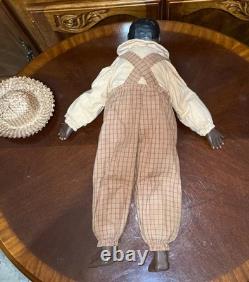 Arnett's Country Store African American Primitive Folk Doll Logan Low # 30/500