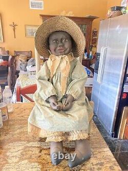 Arnette's Country Store African American Black Doll Jenny With Chair 115/500