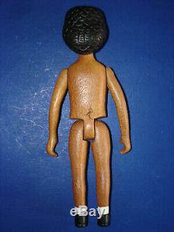 Artist Robert Raikes Dark Wood AA Black HITTY Type Doll Signed R 2002-on