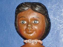 Artist Robert Raikes Dark Wood AA Black HITTY Type Doll in Star Dress 2002-on