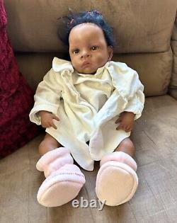 Ashton-Drake Waltraud Hanl Baby Jasmine SEE VIDEO Life-like Baby Doll 22 inch