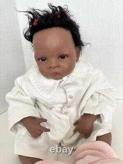 Ashton-Drake Waltraud Hanl Baby Jasmine SEE VIDEO Life-like Baby Doll 22 inch