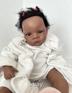 Ashton-Drake Waltraud Hanl Baby Jasmine SEE VIDEO Life-like Baby Doll 22 inch