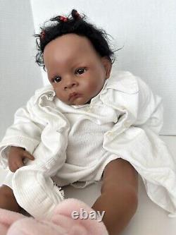 Ashton-Drake Waltraud Hanl Baby Jasmine SEE VIDEO Life-like Baby Doll 22 inch