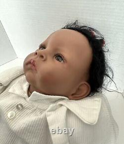 Ashton-Drake Waltraud Hanl Baby Jasmine SEE VIDEO Life-like Baby Doll 22 inch