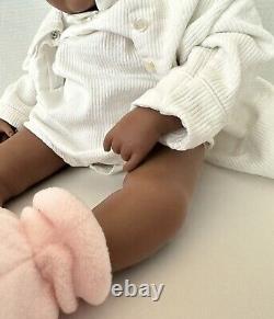 Ashton-Drake Waltraud Hanl Baby Jasmine SEE VIDEO Life-like Baby Doll 22 inch