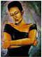 Attitude, an African American, Black Art Print by LaShun Beal