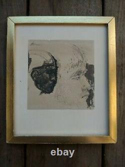 Avel de Knight Rare African American Black Artist Drawing Gay int