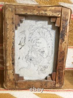 BEAUTIFUL 1880s-1900 O/C PAINTING AFRICAN AMERICAN BLACK PORTRAIT STORMS CWA