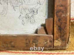 BEAUTIFUL 1880s-1900 O/C PAINTING AFRICAN AMERICAN BLACK PORTRAIT STORMS CWA