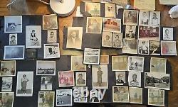 BIG LOT 130+ African-American Black People Family Snapshot Photo c1935-1970s NYC