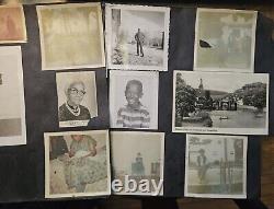 BIG LOT 130+ African-American Black People Family Snapshot Photo c1935-1970s NYC