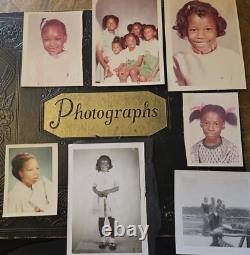 BIG LOT 130+ African-American Black People Family Snapshot Photo c1935-1970s NYC