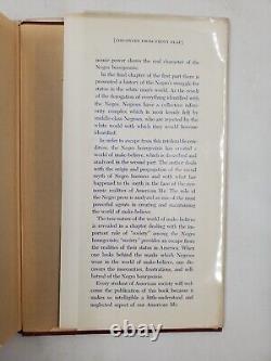 BLACK BOURGEOISIE by E. Franklin FRAZIER `1st, 1957, hardcover African American