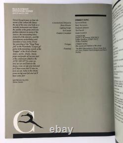 BLACK DANCE in America Rare 1983 AFRICAN AMERICAN Performance PROGRAM + Ephemera