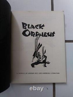 BLACK ORPHEUS Journal of African & Afro American Literature. V. 16 & V. 2 No. 2