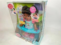 Baby Alive 2012 African American Baby Wanna Walk Doll Retired New C-022G