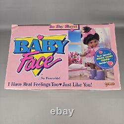 Baby Face So Shy Sherri NIB Galoob 1990 African American 13 Doll
