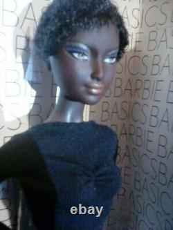 Barbie Basics Black Label AA Black dress Mattel doll 2009. NRFB Fast Ship