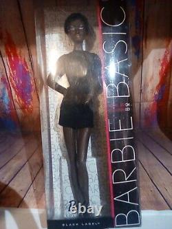 Barbie Basics Black Label AA Black dress Mattel doll 2009. NRFB Fast Ship