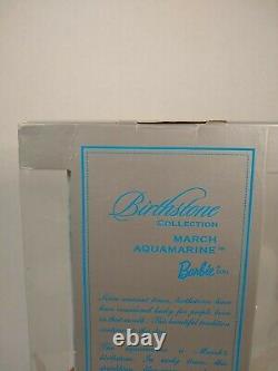 Barbie Birthstone Collection March/Aquamarine African American/Black 2002 NRFB