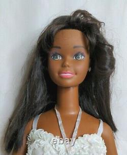 Barbie Bride African American My Size 3' tall black doll withBox 1994 Wedding Vtg