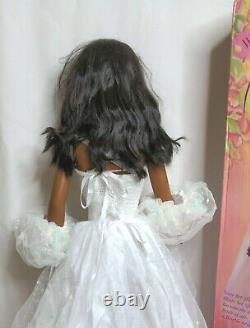 Barbie Bride African American My Size 3' tall black doll withBox 1994 Wedding Vtg