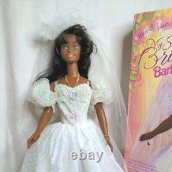 Barbie Bride African American My Size 3' tall black doll withBox 1994 Wedding Vtg