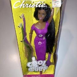 Barbie Cool Clips Christie African American Long Hair Rare Mattel 50599? IOB