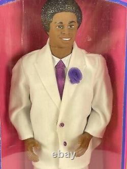 Barbie Crystal Ken, Black African American 1984 Doll NEW NOS Mattel
