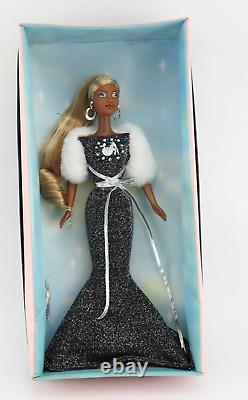 Barbie Doll Capricorn Dec 22-Jan 19 African American AA Zodiac Black Dress Colle