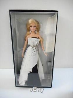 Barbie Fan Club Exclusive Platinum Label Beaded Gown Black & White Collection