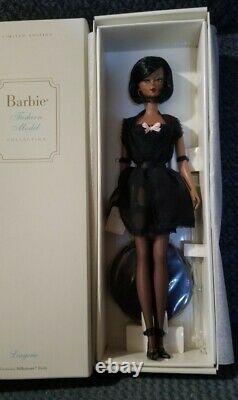 Barbie Fashion Model #5 Silkstone African American Black AA Lingerie Doll Ltd Ed