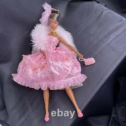 Barbie Fashion Model Silkstone African American Black AA Pink Party Dress Ltd Ed