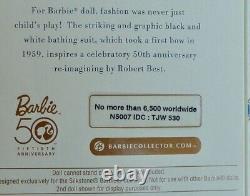 Barbie Fashion Model Silkstone African American Debut Doll Gold Label 2008 NRF