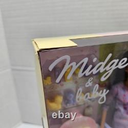Barbie Happy Family AFRICAN AMERICAN PREGNANT MIDGE & BABY AA Black RARE NEW