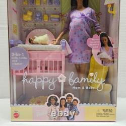 Barbie Happy Family AFRICAN AMERICAN PREGNANT MIDGE & BABY AA Black RARE NEW