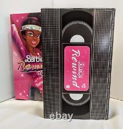 Barbie Rewind 80's Edition African American Black Doll Gym Workout Exercise Nrfb