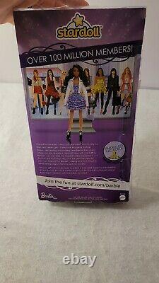 Barbie Stardoll Fashion African American Doll #W2199 with Rooted Eyelashes