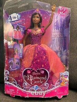 Barbie The Diamond Castle Princess Liana Doll Sings AFRICAN AMERICAN BLACK NEW