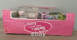 Barbie Walking Barbie and Baby Sister Krissy African American Doll 1999 NIB
